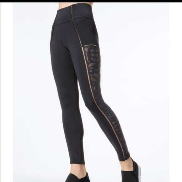 Jonathan Simkhai X Carbon 38 Floral Lace Leggings - Picture 1 of 8